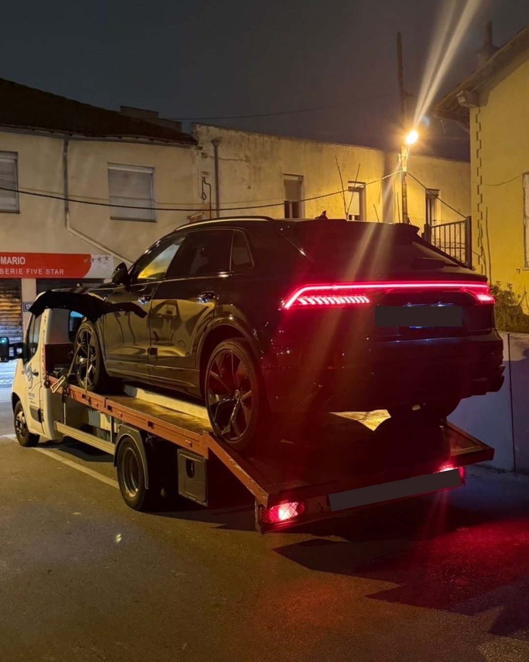 Remorquage Audi RSQ8 Marseille
